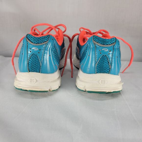 Brooks Launch Women’s 8.5 Running Shoes Teal Coral Lightweight Neutral Cushion - Picture 3 of 9